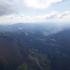Verortung via Georeferenzierung der Kamera: Aufgenommen in der Nähe von Gemeinde Schottwien, Österreich in 2100 Meter
